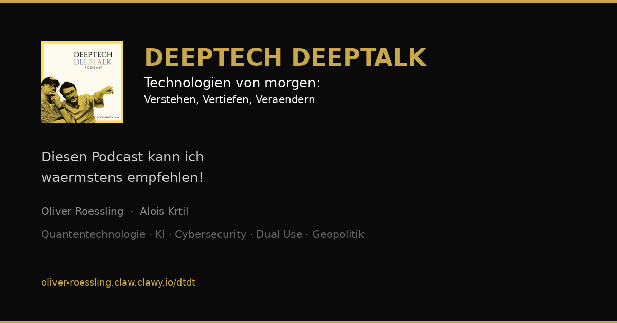 DEEPTECH DEEPTALK Empfehlung